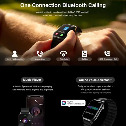ساعت هوشمند آی می لب مدل IMILAB W02 (6)